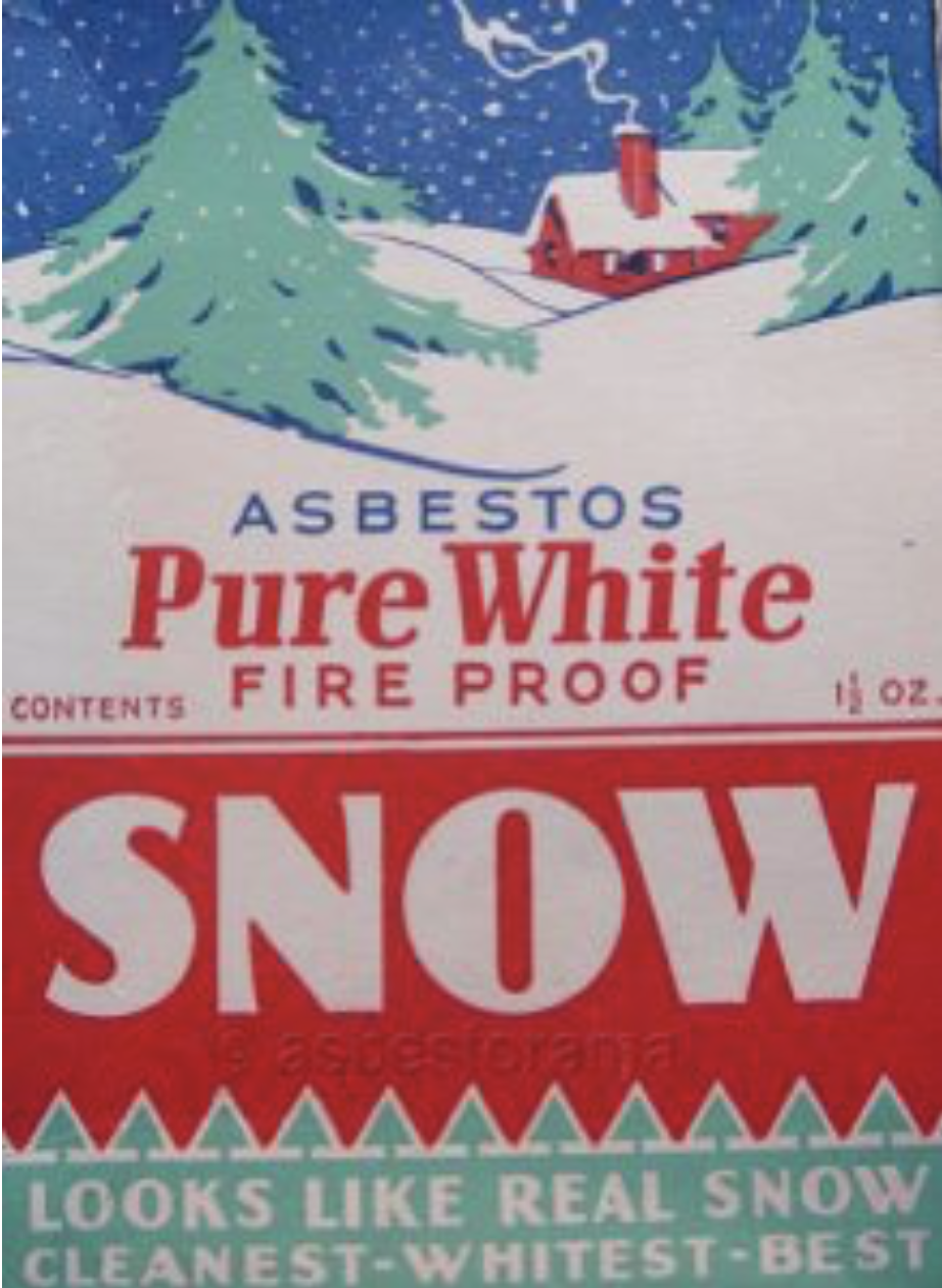 Fake Snow Made From Asbestos Was Marketed As Christmas Decor Asbestos Pro Services